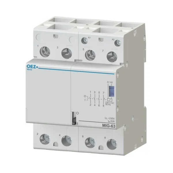 OEZ:43271 | Импульсное реле, серия MIG, 3НО, 1НЗ, 63А, управление 24В AC, OEZ