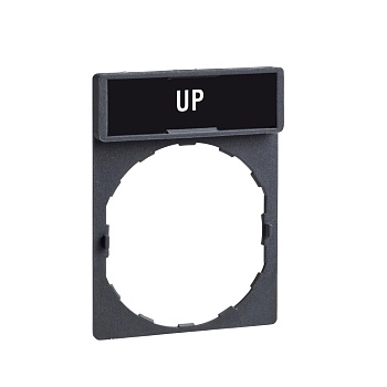 ZBY2307 Маркировка для кнопки UP, Schneider Electric 