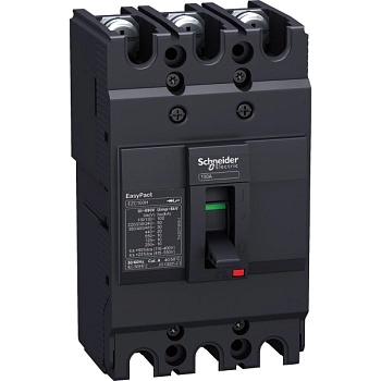 EZC100H3045 | Автоматический выключатель EZC100H TM-D 3P3d 45А 30кА, Schneider Electric