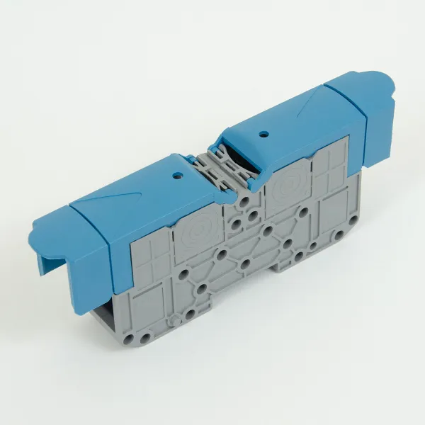 1030048 | Силовой клеммник на DIN-рейку 70 мм², болт M8, синий, Onka