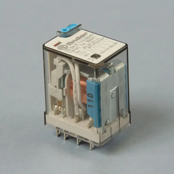 553491100040 | Универсальное реле, серия 55, 110В DC, 7 А, 4CO, Finder