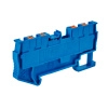 ST2-2.5/2X2BU | Клемма проходная Push-in 2,5 кв.мм, 4 контакта, синяя, Clims