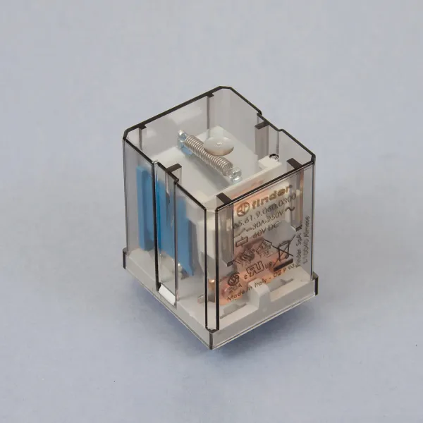 656190600300 | Реле для монтажа на печатную плату серии 65.61, управление 60В DC, контакты AgCdO 1NO 30А, Finder
