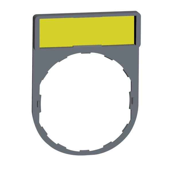 ZBY4101C0 Этикетка желтая, без маркировки C0, Schneider Electric 