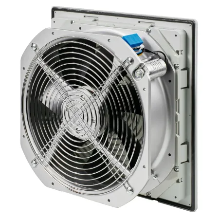 Вентилятор с фильтром 1150/1350 м3/ч, 220-240В AC, 50/60 Гц, 325х325мм, вырез 291x291мм, цвет RAL703