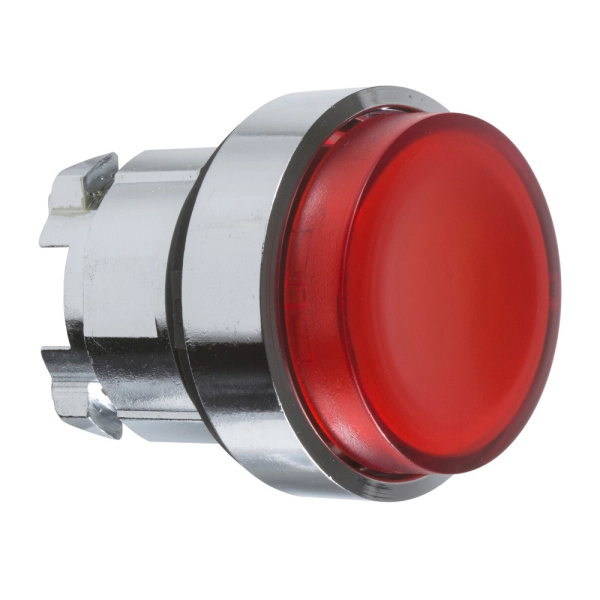 ZB4BH43 | Головка кнопки с фиксацией с подсветкой, красная, Schneider Electric