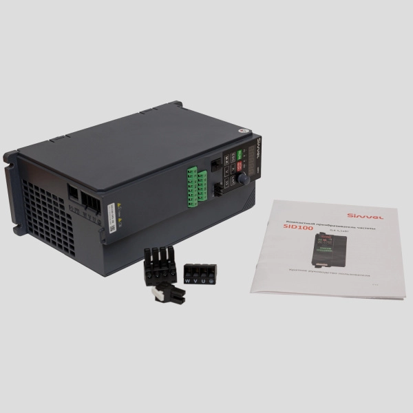 SID100-9R0-3B | Преобразователь частоты SID100, 9,0кВт - 150%, 3ф 380В, тормозной модуль, Sinvel