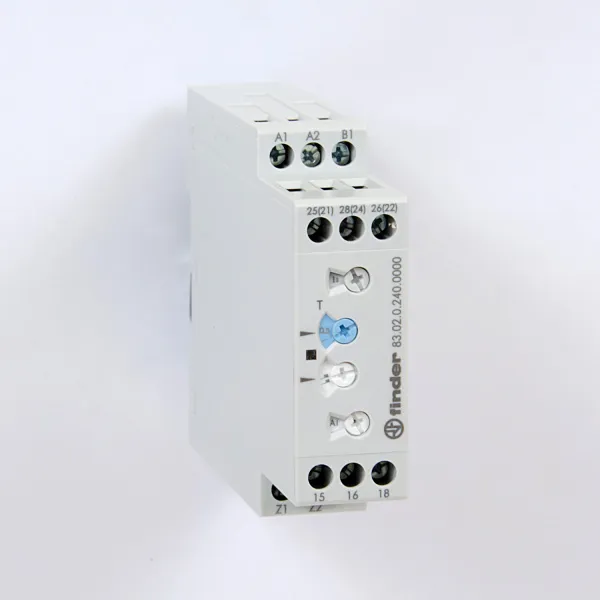 830202400000 | Таймер 83 серии, функции AI;DI;SW;BE;CE;DE;WD, 2 СО, питание 24…240В АС/DC, Finder