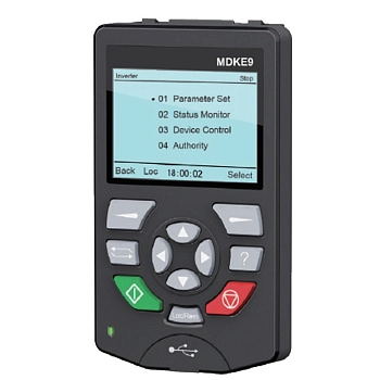 MDKE9_LIFT | Внешний LCD дисплей и кнопочная панель управления для ПЧ ME320LN, Inovance