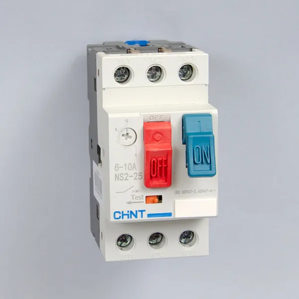 Автоматический выключатель защиты двигателя NS2-25 6-10А, Chint, ch495081