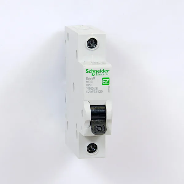  | Easy9, 1p, 20А, кривая C, 4,5кА — Автоматический выключатель, Schneider Electric