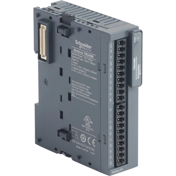 TM3AQ4 | АНАЛОГ МОДУЛЬ РАСШИРЕНИЯ ТМ3- 4 АНАЛОГОВЫХ ВЫХОДА, Schneider Electric
