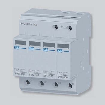OEZ:40862 | УЗИП, серия SVC, L1, L2, L3, N, PE, класс 2, OEZ