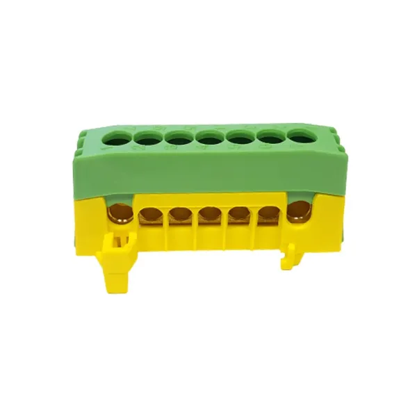 ID tb 7 GRN | Изолированная шина заземления на DIN-рейку 7 подключений, OEZ