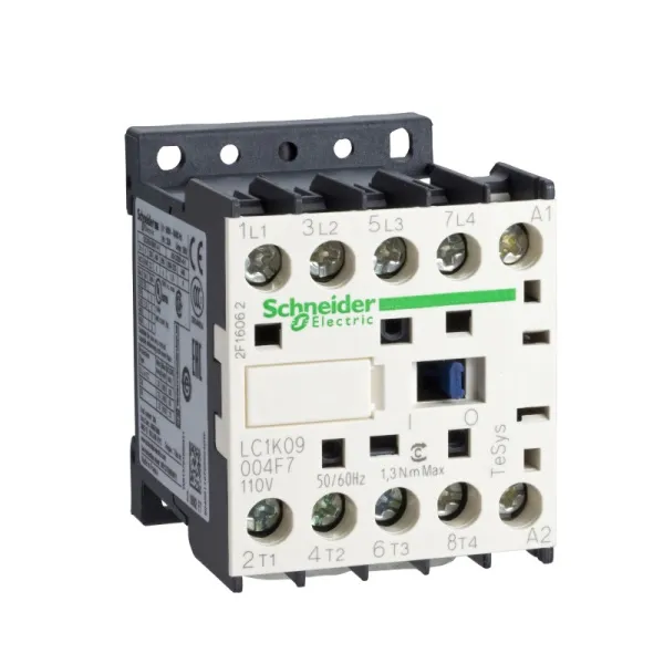 LC1K09008P7 | Контактор, серия Tesys K, 4P , 20 А, AC1, 230В AC , Под винт, Schneider Electric