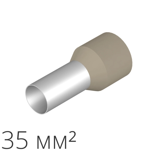 ID H 35/16/30 50 | Наконечник-гильза 35 мм² (уп.-50шт.) , ID