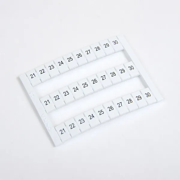 1060379 OD10-2,5 | Горизонт. марк-ка (21-30), для MRK 2,5. MRK 4S. OPK 2,5. OPK 4S. 1 лист - 30 шт., Onka 