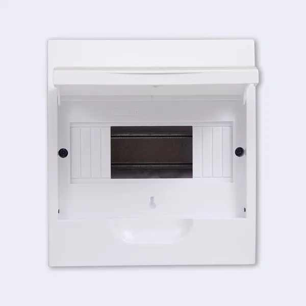 EZ9E108P2SRU | City9 Box корпус навесной с белой дв. 1ряд/8мод, Systeme Electric