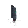 ATV320U04M2B | Преобразователь частоты, серия ATV320, 0,37 кВт, 3,3 А, перегрузка 150 %, 220 В, 1ф, Schneider Electric