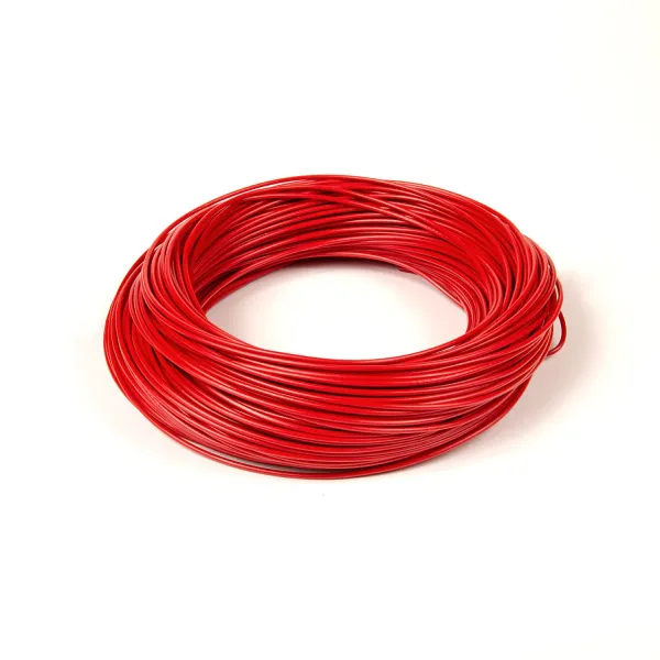 H05V-K 1 RT | Провод монтажный 1мм² Красный, 100 метров, Borsan