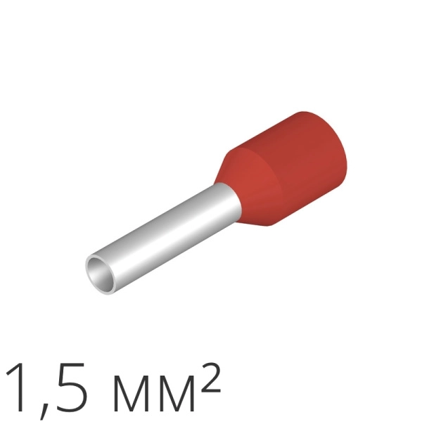 ID H 1.5/8/14 500 | Наконечник-гильза 1,5 мм² (уп.-500шт.), ID