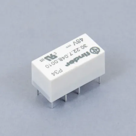 302270480010 | Субминиатюрное двухрядное реле,серия 30, 48В DC, 2А, 2CO, Finder