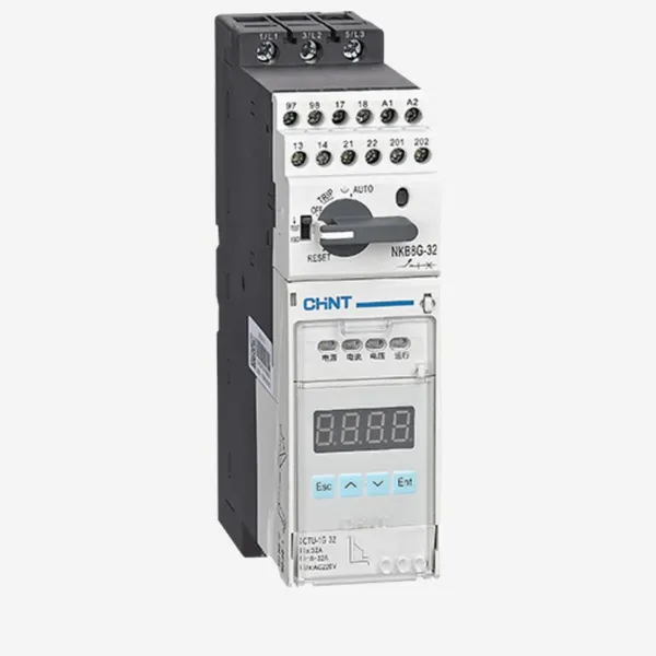 ch513294 | Интеллектуальный пускатель с функцией управления и защиты NKB8G-32F 8A-32A 380В, Chint