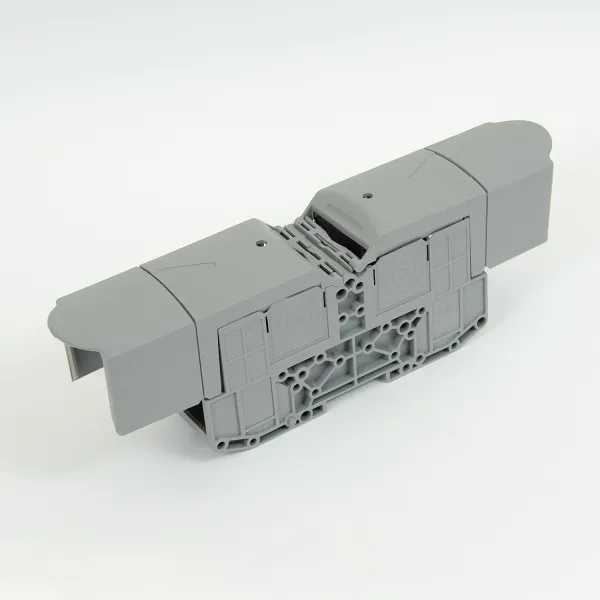 1030116 | Силовой клеммник на DIN-рейку 240 мм², болт M12, серый, Onka