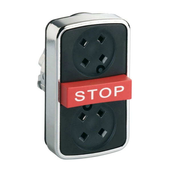 ZB4BA791 | Головка кнопки тройная без вставок, Schneider Electric