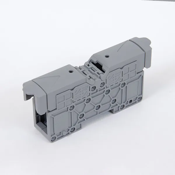 1030002 | Силовой клеммник на DIN-рейку 25 мм², болт M6, серый, Onka