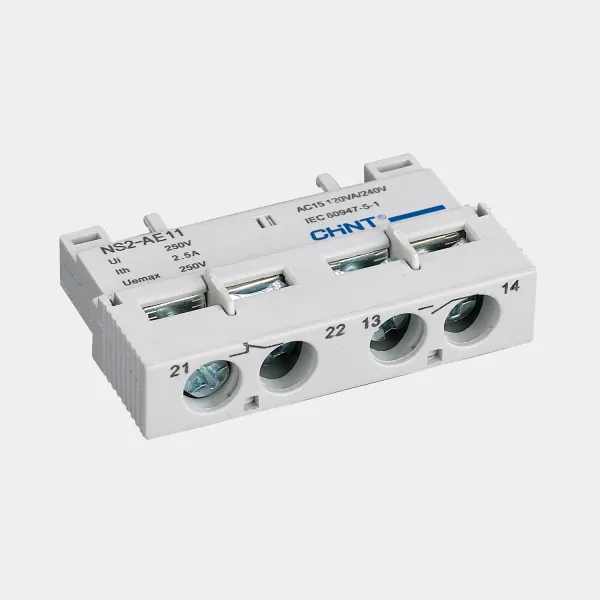 ch495968 | Доп.контакты (фронтальные) для NS2-AE11 NS2-25(X), NS2-32(H), NS2-80, Chint