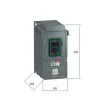 ATV610U22N4 | Преобразователь частоты, серия ATV610, 1,5/2,2 кВт, 4,0/5,6 А, перегрузка 150/110 %, 380 В, Schneider Electric