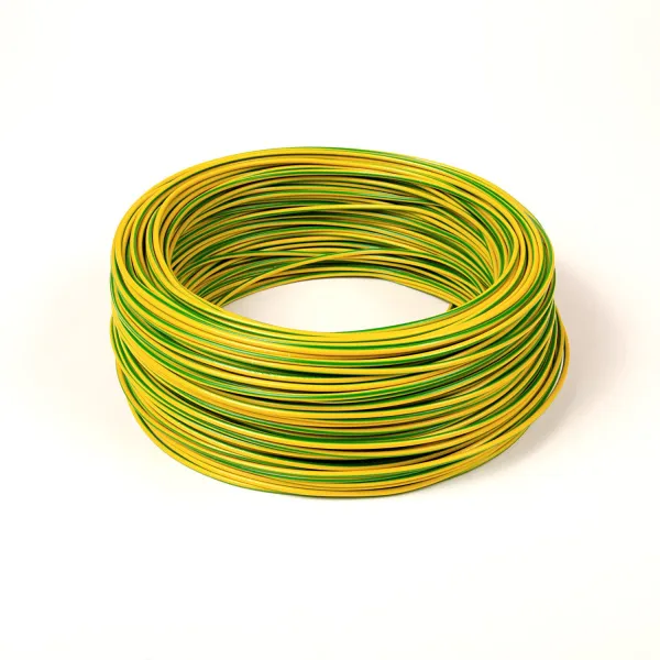 H07V-K 16 GG | Провод монтажный 16мм² Жёлто-зелёный, Borsan