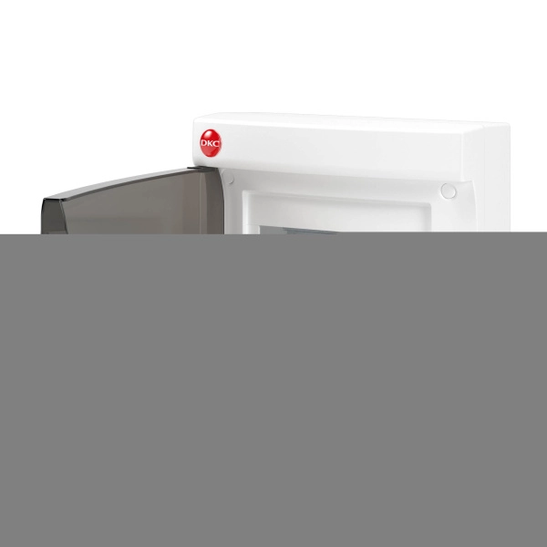 DKC 84608 Щиток настен. с дверцей 8 мод.., IP 41, белый