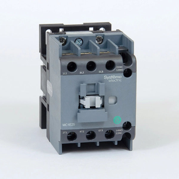 MC1E25M7 | КОНТАКТОР MC1E 3P 25A НО+НЗ 220V/230V 50/60ГЦ (LC1E2510M5), Systeme Electric