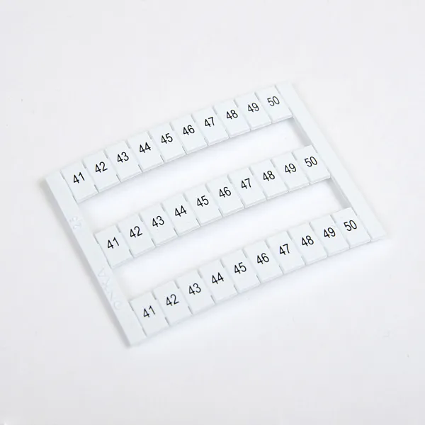 1060381 OD10-2,5 | Горизонт. марк-ка (41-50), для MRK 2,5. MRK 4S. OPK 2,5. OPK 4S. 1 лист - 30 шт., Onka 