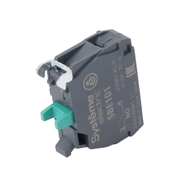 SBE101 | Контактный блок, 1НО, для серии SB4 и SB5, Systeme Electric