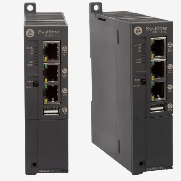 SM252MESC | Контроллер SM252, Ethernet Ethernet/EtherCAT CANopen 2RS485 Modbus OPCUAServer Codesys3.5SP18, Systeme Electric