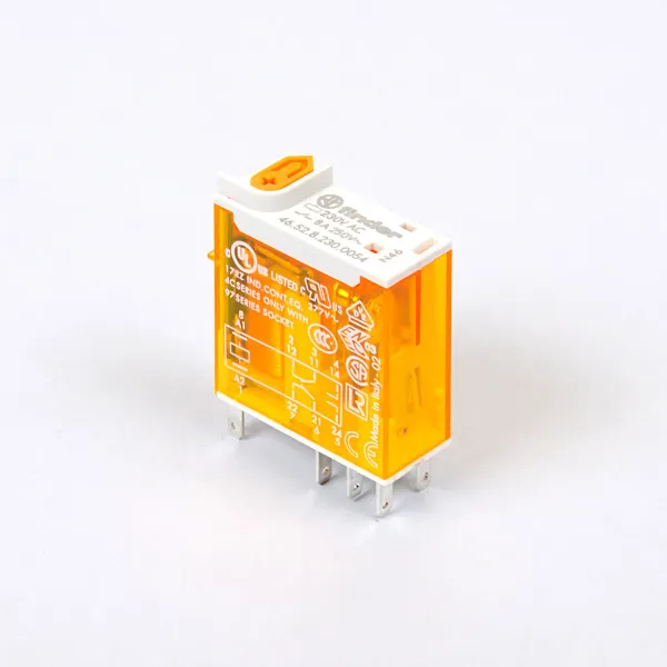 465282300054 | Миниатюрное реле, серия 46, 230В AC, 8А, 2CO, Finder