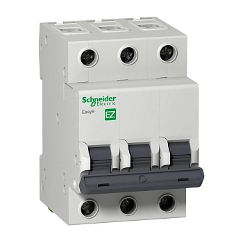 EZ9F14316 | Easy9, 3p, 16А, кривая B, 4,5кА — Автоматический выключатель, Schneider Electric