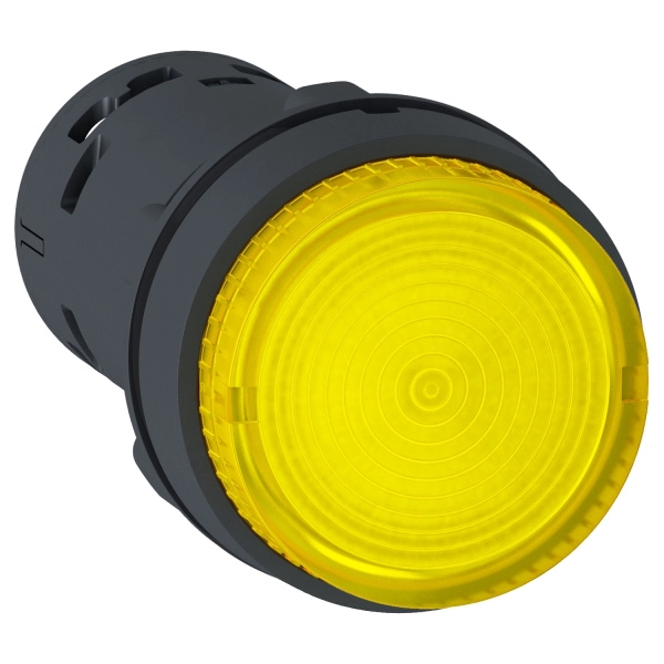 XB7NJ08M1 | Кнопка с фиксацией с подсветкой 230В AC, желтая, 1НО, Schneider Electric