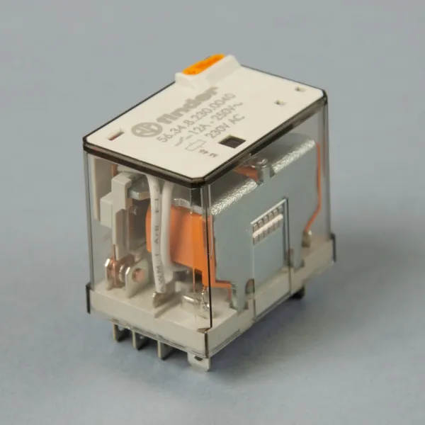 563482300040 | Силовое реле, серия 56, 230В AC, 12А, 4CO, Finder