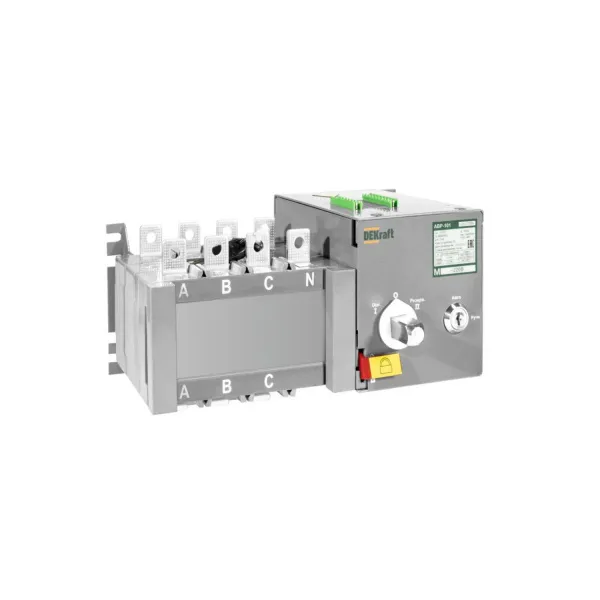 АВР с мотор приводом 160A, 4P, 10кА АВР-102