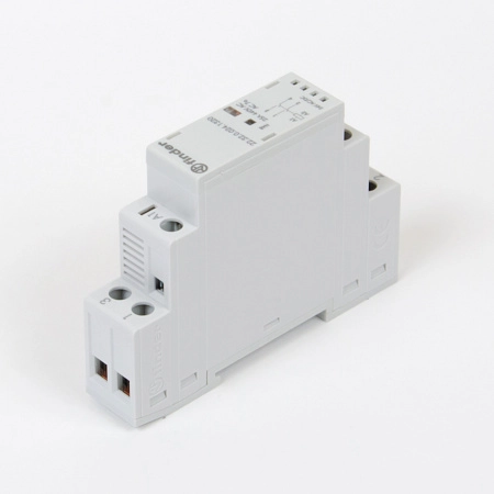 223200241320 | Контактор, 2НО, 25 А, 24В AC/DC, мех.индикатор + LED, AgNi, Finder