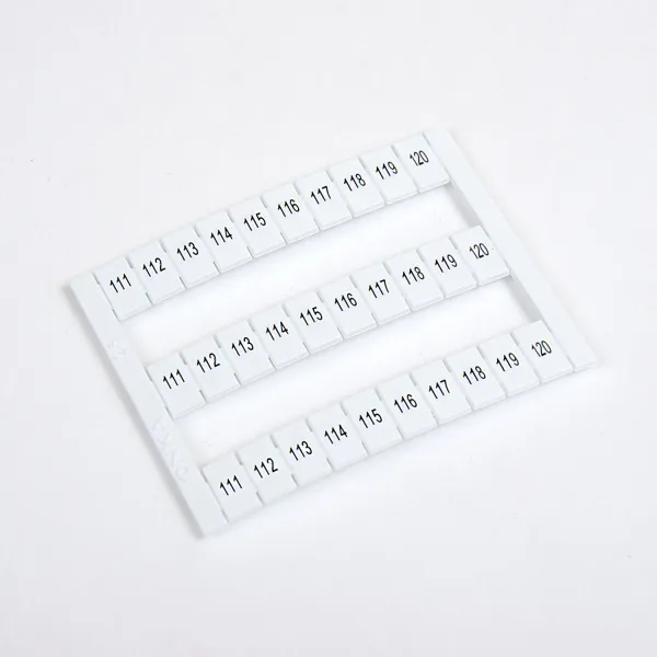 1060388 OD10-2,5 | Горизонт. марк-ка (111-120), для MRK 2,5. MRK 4S. OPK 2,5. OPK 4S. 1 лист - 30 шт., Onka 