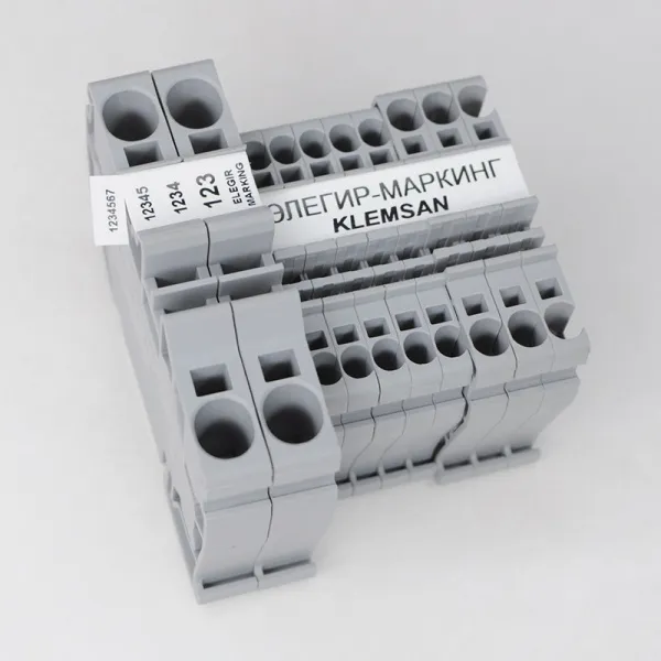 5034061  | Маркировка клемм SMK-KL-6 мм², 8х11,2 мм, 1 ряд (рулон 1875 шт), Elegir 