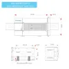 H3U-1616MR-XP | ПЛК H3U 16 входов 16 выходов реле, 1 x RS485, 1 x RS422,1 x CAN port,1 x Ethernet port, Inovance