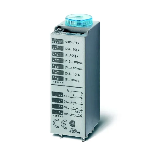 850300240000 | Миниатюрный мультифункциональный таймер (AI, DI, SW, GI); монтаж в розетку; питание 24В АС/DC; 3CO 1, Finder
