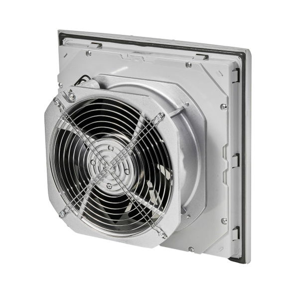 Вентилятор с фильтром 380/550 м3/ч, 200-240В AC, Flip 323х323мм, вырез 292x292мм, RAL7035