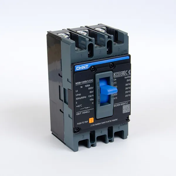 131363 | Автоматический выключатель NXM-125S/3P 125А 25кА, Chint